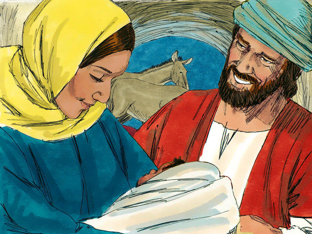 Birth of Jesus (http://freebibleimages.org/illustrations/christmas-jesus-birth/ Slide 15)