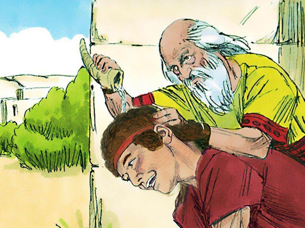 Anointing Bible Kings Bible Tales Online