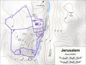 Jerusalem about 600BC for Terror on Every Side!