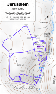 Jerusalem about 600BC for Terror on Every Side!