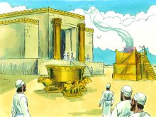 Destroying Solomon's temple: 