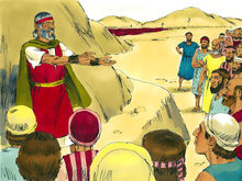 Jeremiah in Egypt (Tahpanhes): 